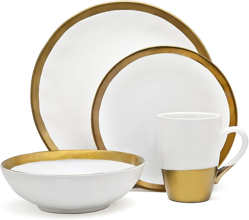 White And Gold Porcelain