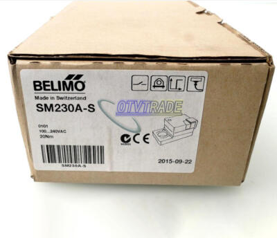 New One BELIMO Dampers Actuators SM230A-S 20NM