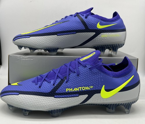 

Мужские кроссовки Nike Phantom GT2 Elite FG Volt Purple Blue CZ9890-570, размер 12, Фиолетовый, Nike Phantom GT2 Elite FG