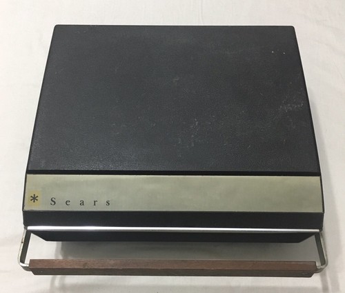 Sears Model 8230 Portable Reel To Reel Player w/ Microphone Parts/Repair