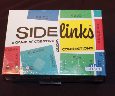 SIDE LINKS - Outset Game of Creative Word Connections For 2-5 Players 8+