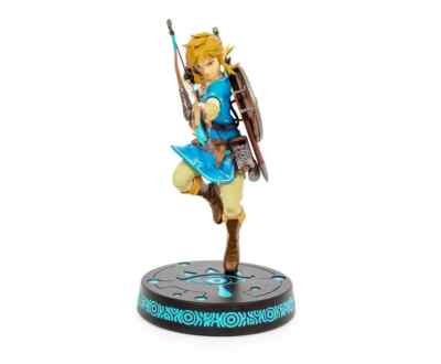 First 4 Figures Legend of Zelda Breath of the Wild Link 10'' Statue *READ DESC
