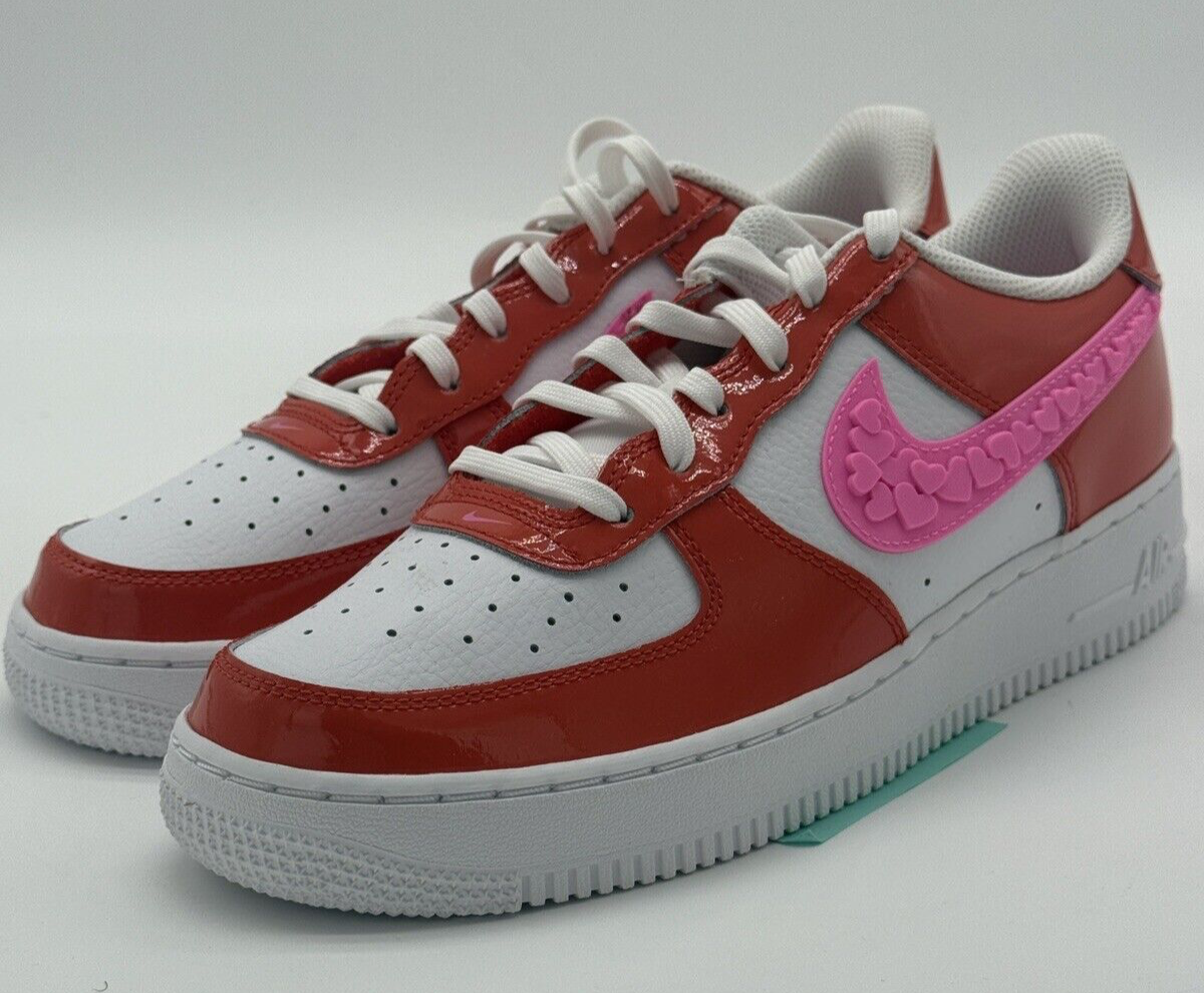 Nike Air Force 1 LV8 Picante Red Pink Spell White FD1031-600 Nike Air Force 1 LV8 Picante Red Pink Spell White FD1031-600