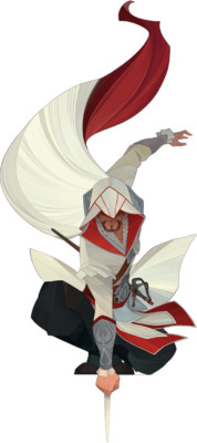 Ezio AFK Arena Sticker Weatherproof 6'' Car Decal