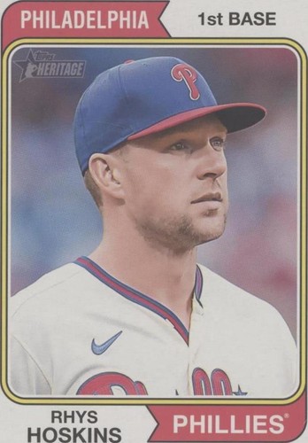 2023 Topps Heritage High Number - Rhys Hoskins #OB-RH