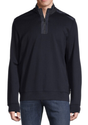 Boss FREEZER セーター　 Navy blue $_1.JPG?set_id=8800005007