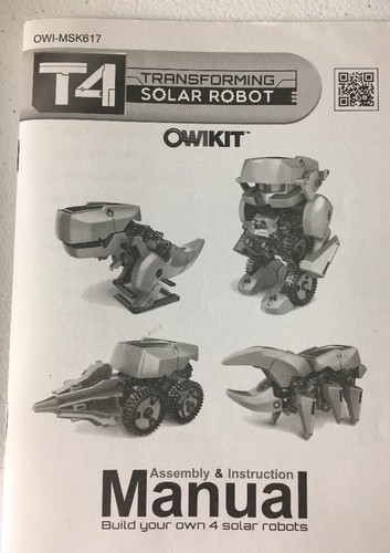 OWI  T4 Transforming Solar Robot