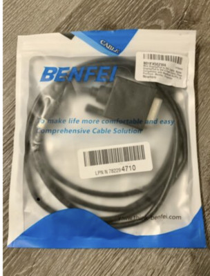 New 6ft Mini DisplayPort to DVI Cable Compatible with MacBook Air/Pro