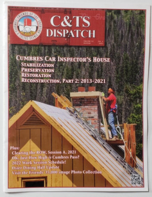 Cumbers & Toltec C & TS Dispatch Volume 34 Number 4 Winter 2021, EUC