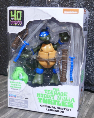 PLATMATES TMNT TEENAGE MUTANT NINJA TURTLES ORIGINAL SKETCH LEONARDO TARGET