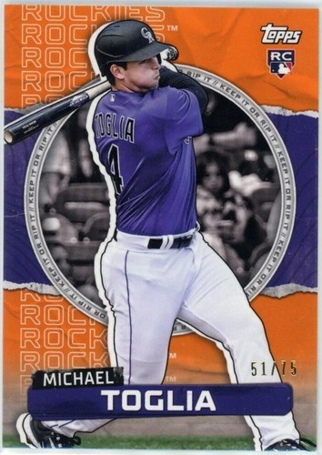 Brandon Marsh 2022 Topps Rip FUCHSIA Parallel RC #'d 19/65