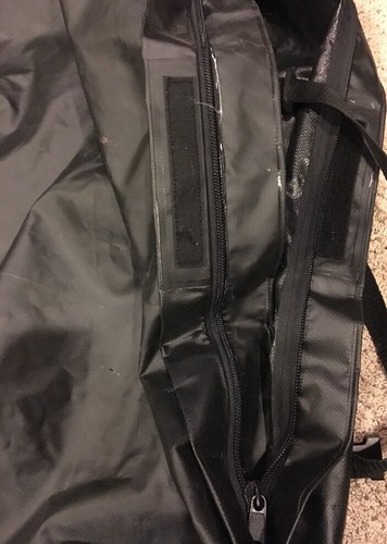 Car Truck Rain X Rooftop Luggage Cargo Bag Travel Carrier Black.