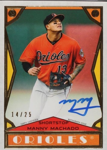 2018 Topps Brooklyn Collection - Manny Machado #BC2-MMA