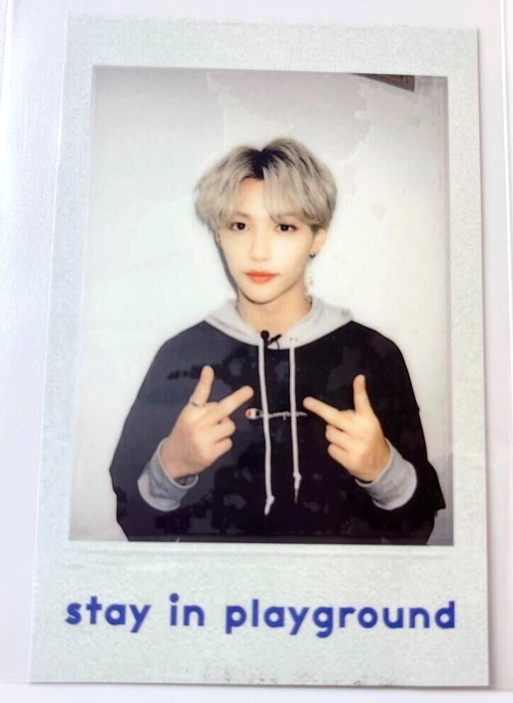 Stray Kids FELIX stay in playground Polaroid Photocard ⑤