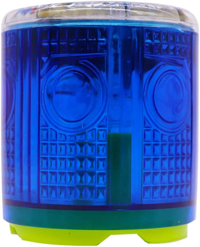 Solar Strobe Warning Light Super Bright Strong Magnetic Base Flashing 360 Degree