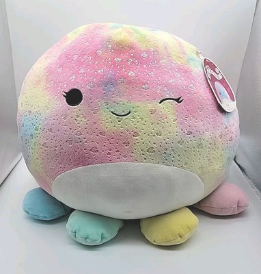 Squishmallows Opal the Pastel Tie Dye Octopus 16'' Plush Walgreens Exclusive New