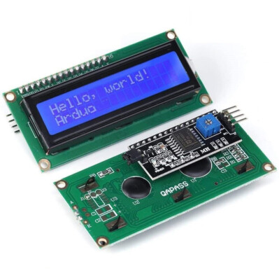 LCD 1602 Yellow-Green 16x2 HD44780 Character Display Module for Arduino lcd1602