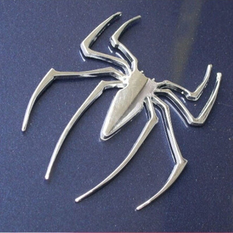 3D Spider Emblem Chrom | Metall Aufkleber Für Can Am Spyder Auto Dekoration