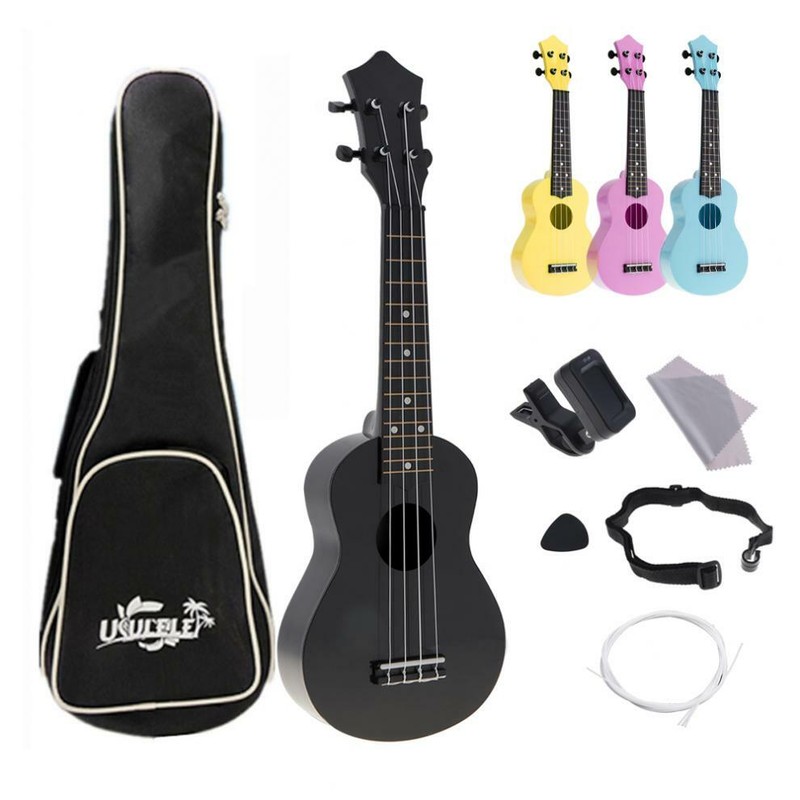 21 Inch Soprano Ukulele 4 String Acoustic Hawaii Guitar Kids Music Beginner Gift