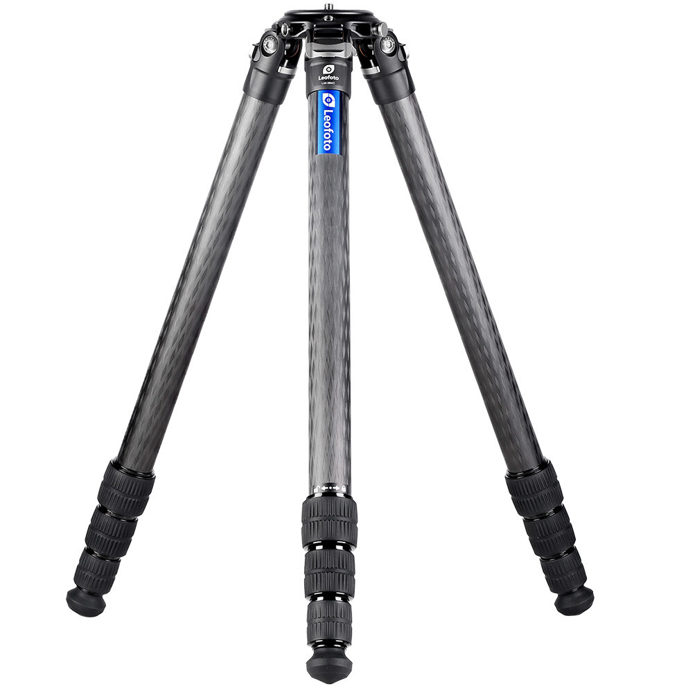 LEOFOTO Summit LM-404CL Carbon Fiber Tripod, Extra Long, 213 cm