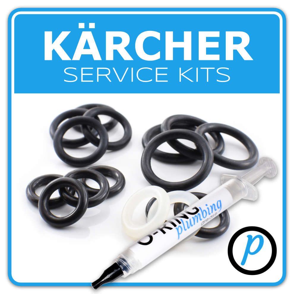 KARCHER Pressure Washer Full O Ring Seal service kit + OPTIONAL GREASE