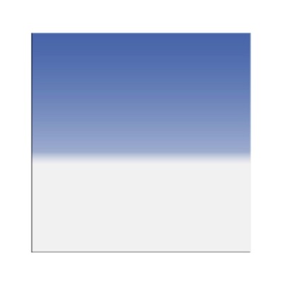 Tiffen 6.6 X 6.6 CLEAR / BLUE 3 GRAD SOFT EDGE FILTER