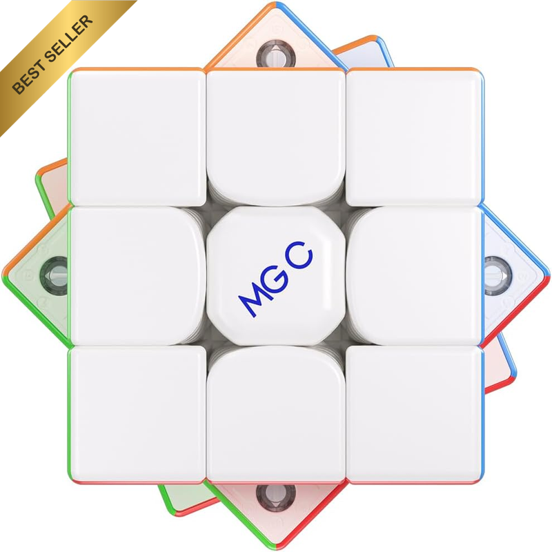 YJ MGC EVO 3X3 V2 Magnetic Speed Cube Stickerless 55.5MM