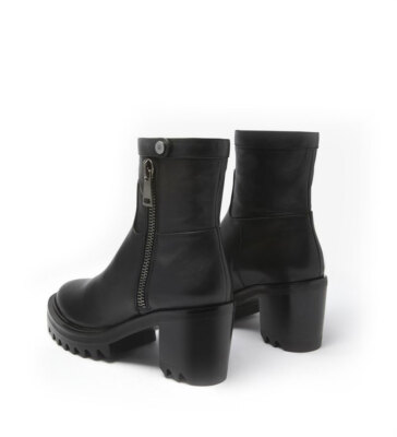 Pre-owned Tamara Mellon Black Stash Ankle Boots 80mm Heels $695