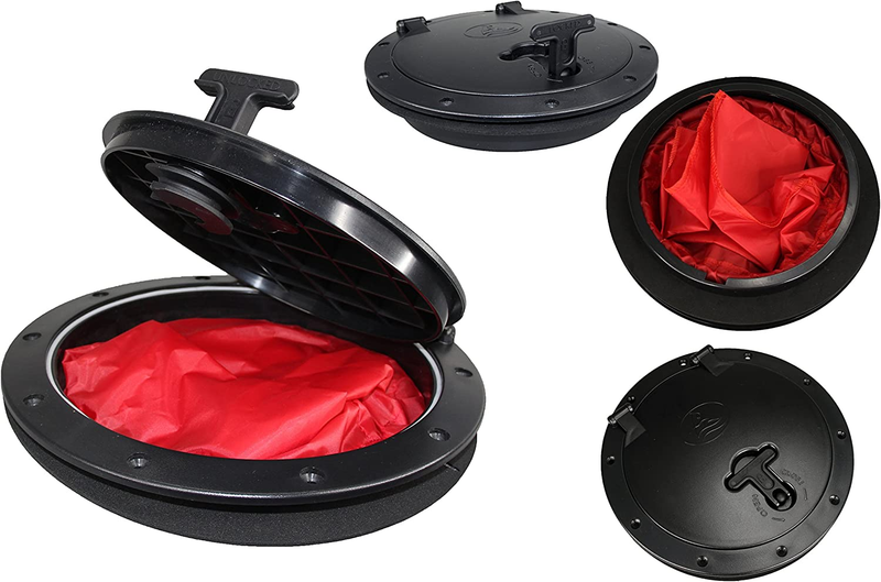 Deck Plate Kit Hatch Cover With Cat Bag Dry Storage For Kayaks Boat Fishin