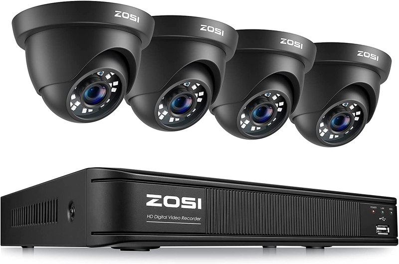 Home Security Camera System Outdoor, 8 Channel 1080P HD-TVI 