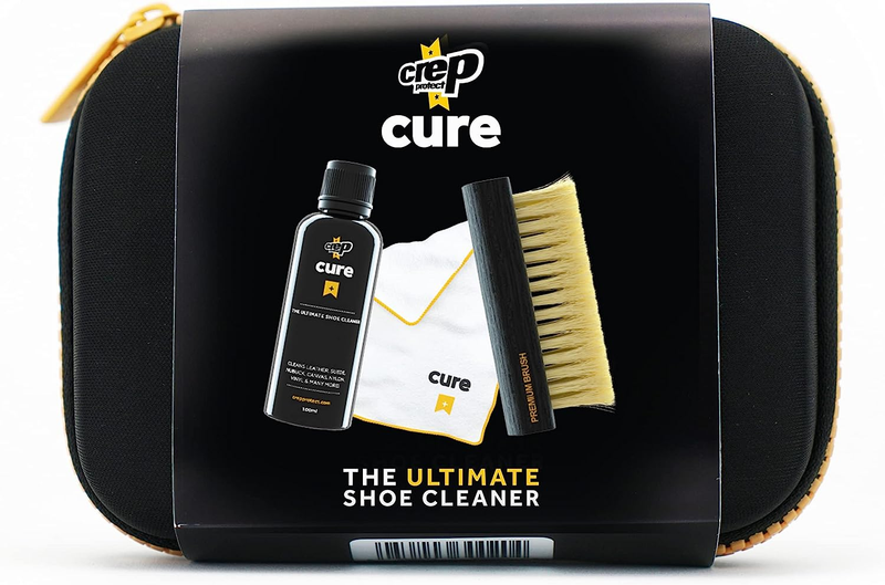 Crep Protect CURE Kit - Premium Sneaker Cleaning Kit, with Brush, Solution - 3.5