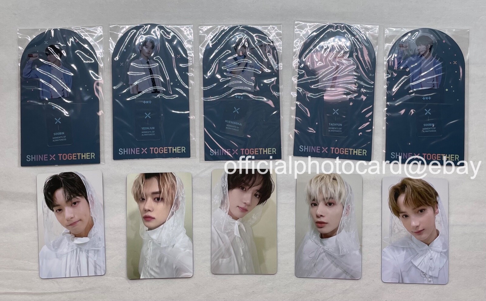 TXT 2021 Shine Together Fanlive Official Photocard Bookmark TXT 2021 Shine Together Fanlive Official Photocard Bookmark