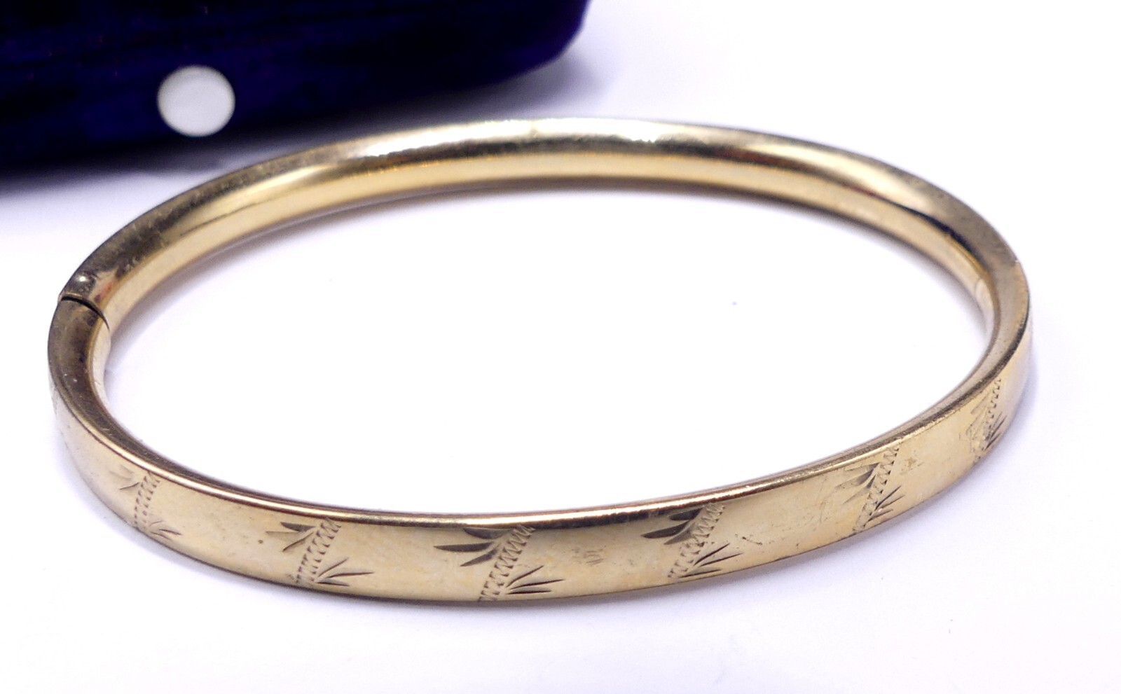 Vintage marked BAB overlay W.Brass Guard bangle | eBay