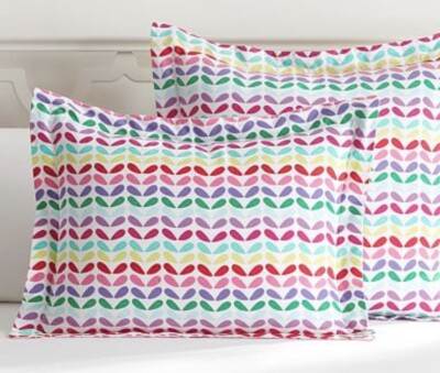 NWT Pottery Barn Teen Petal Pop Flannel Pillow Sham