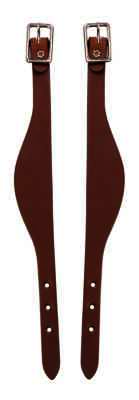 Weaver Leather Dark Mahogany Bridle Leather Fender Hobbles, Flared, 30-0693-DM