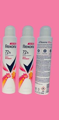 Rexona Sexy Bouquet Women Deodorant Antiperspirant 72H Alcohol 0