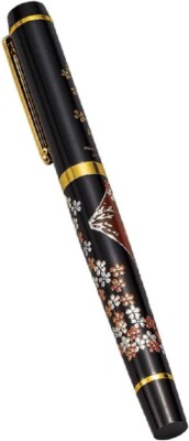 Yamanaka lacquer Maki-e Urushi Lacquer Makie Fountain Pen Mt.Fuji Cherry Japan