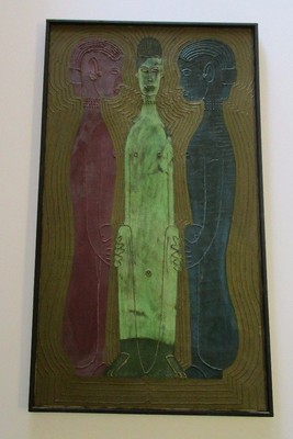 VINTAGE 1960'S TO 1970'S PAINTING ABSTRACT TRIBAL VIBRATION MEDITATION POP ART