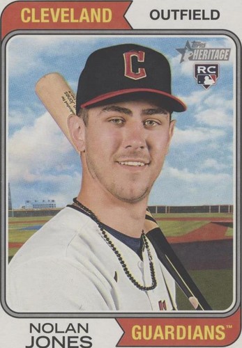 2023 Topps Heritage - Nolan Jones #OB-NJ