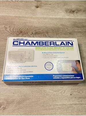 Chamberlain RIFMS2 Wireless Wall Flush-Mount Intercom System