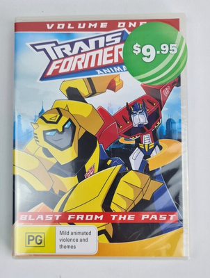 Transformers animated blast from clearance the past