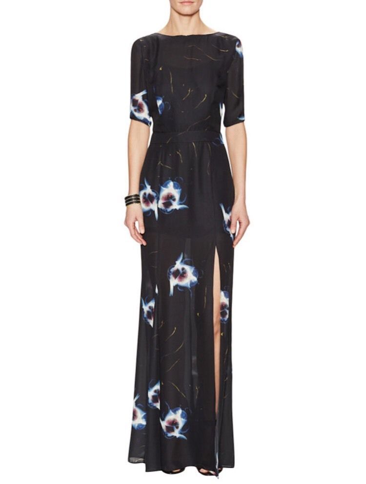 Maxi vestido manga 3/4 para Mujer