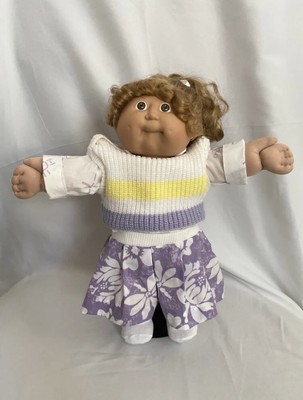 Cabbage Patch Kid Corn Silk Head Mold 12