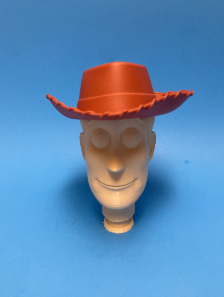 Toy Story Woody Doll 3D Printed Movie Accurate Head