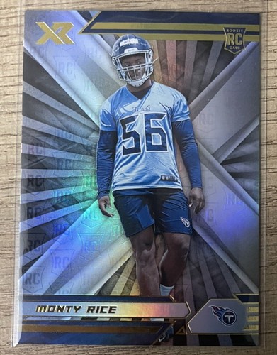2021 Panini XR Monty Rice #167