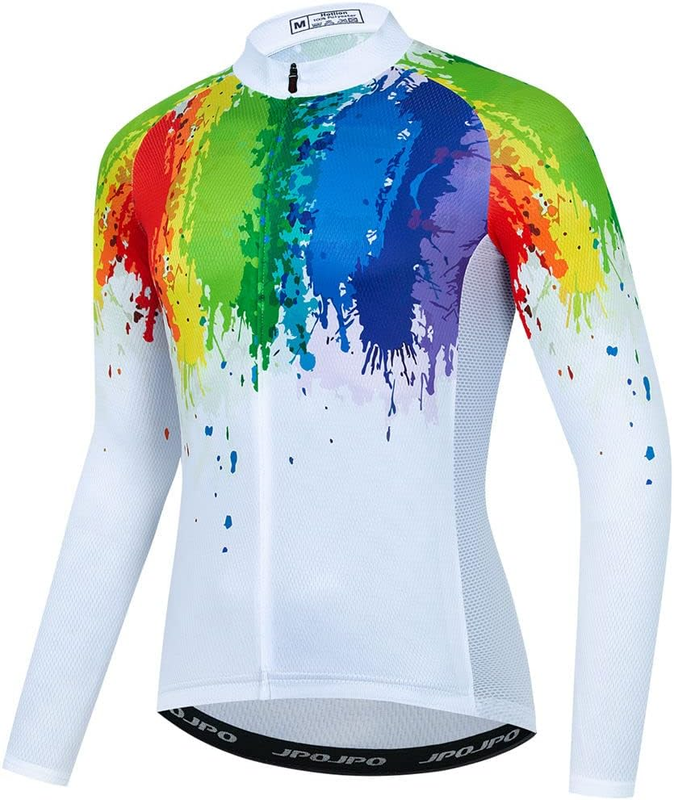 Cycling Jersey Men, Mountain Bike Shirt Biking Tops Road Clothing Clothes Bicycl