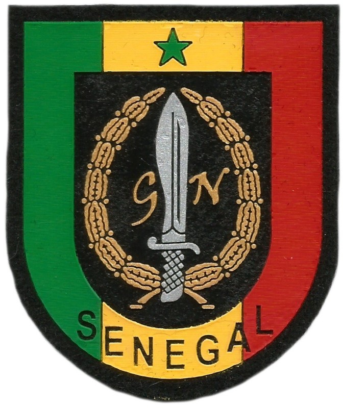 Gendarmerie Nationale Senegal Ecusson Patch Emblem Police Law Enforcement Eb1224