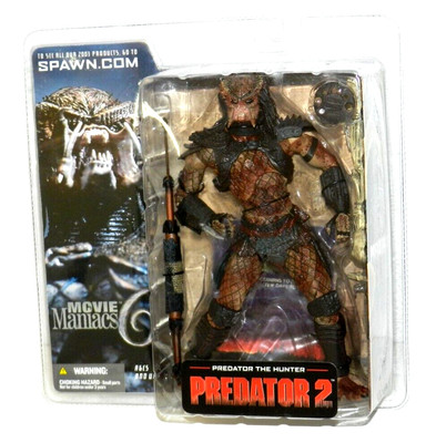 McFARLANE MOVIE MANIACS PREDATOR THE HUNTER FIGURE NEW SEALED 7'' SCI-FI