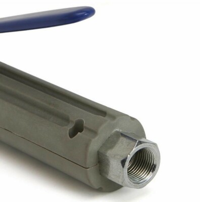 Abrasive Blaster Sandblaster Nozzle Gun w/ 3 Ceramic Tips Dead-Man Nozzle Gun  