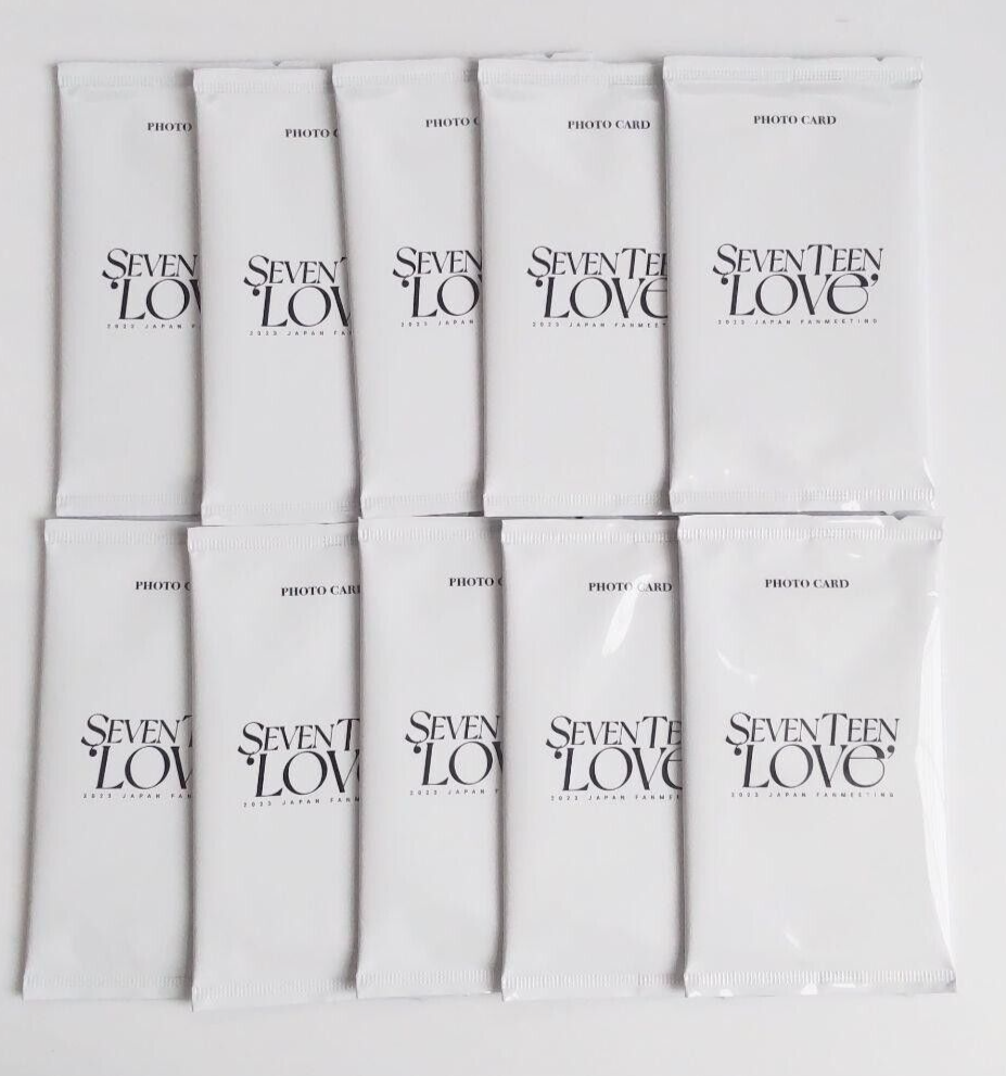 SEVENTEEN 2023 JAPAN FANMEETING 'LOVE' Photo Card Set 10 SEVENTEEN 2023 JAPAN FANMEETING 'LOVE' Photo Card Set 10